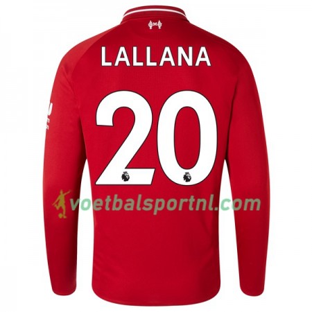 Liverpool Lallana 20 Thuis Shirt 2018-19 L/S